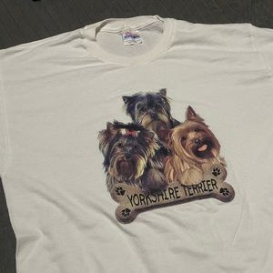 Yorkshire terrier vintage tee